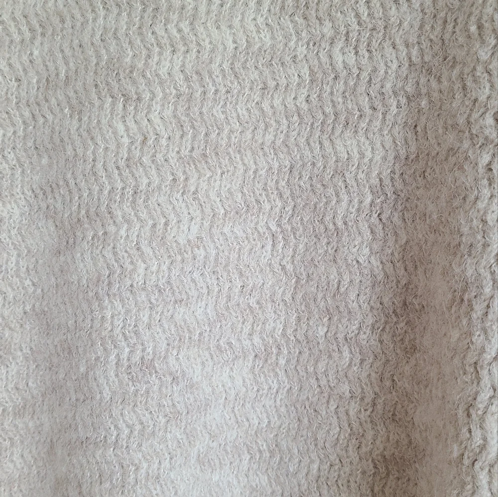 Viral Topshop Oversize Mock Neck Cream Sweater - Picture 2 of 3